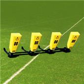 Fisher 4 Man Football Boomer Sleds w/ "V" Pads Fisher 4 Man Football Boomer Sleds w/ "V" Pads