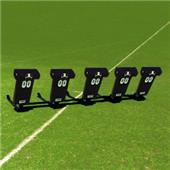 Fisher 5 Man Football Boomer Sleds w/ "T" Pads Fisher 5 Man Football Boomer Sleds w/ "T" Pads