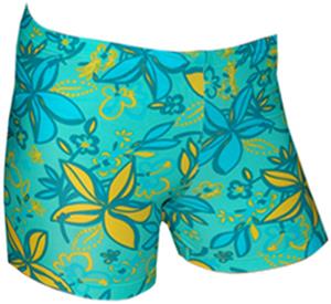 Spandex 2.5" Sports Shorts - Groovy Print