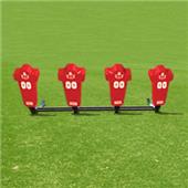 Fisher 4 Man Football Brute Sleds w/ Man Pads