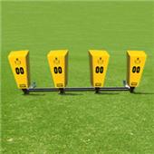 Fisher 4 Man Football Brute Sleds w/ "V" Pads