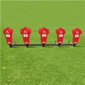 Fisher 5 Man Football Brute Sleds w/ Man Pads Fisher 5 Man Football Brute Sleds w/ Man Pads