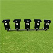 Fisher 5 Man Football Brute Sleds w/ "T" Pads Fisher 5 Man Football Brute Sleds w/ "T" Pads