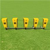 Fisher 5 Man Football Brute Sleds w/ "V" Pads Fisher 5 Man Football Brute Sleds w/ "V" Pads