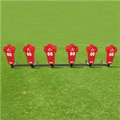 Fisher 6 Man Football Brute Sleds w/ Man Pads Fisher 6 Man Football Brute Sleds w/ Man Pads