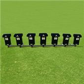 Fisher 7 Man Football Brute Sleds w/ "T" Pads Fisher 7 Man Football Brute Sleds w/ "T" Pads