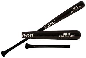 D-Bat Pro Player-72 Full Dip Ash Baseball Bats