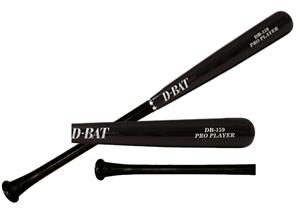 D-Bat Pro Player-159 Full Dip Ash Baseball Bats