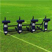 Fisher 4 Man Football CL Sleds w/ "T" Pads
