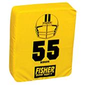 Fisher HD505 Rectangular Football Hand Shields Fisher HD505 Rectangular Football Hand Shields