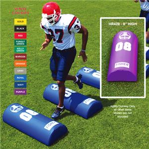 Fisher HR428 Half Round Football Agility Dummies