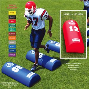 Fisher HR4212 Half Round Football Agility Dummies
