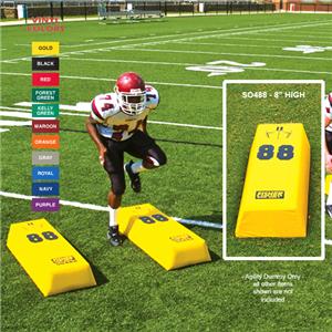 Fisher SO488 Stepover Football Agility Dummies