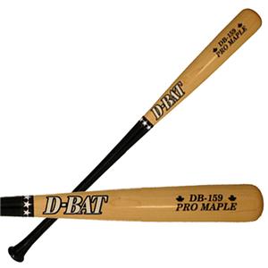D-Bat Pro Maple-159 Two-Tone Maple Baseball Bats
