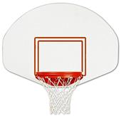 Bison Rust-Free Polyethylene Fan-Shaped Backboard Bison Rust-Free Polyethylene Fan-Shaped Backboard