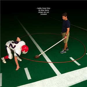 Fisher 12' Diameter Football Agility Hoops