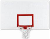 Bison Official Size Rectangular Steel Backboard Bison Official Size Rectangular Steel Backboard