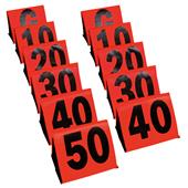 Fisher Foldable Football Side Line Markers Fisher Foldable Football Side Line Markers