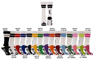 Red Lion LACROSSE STRIPED Athletic Socks-Irregular