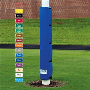 Fisher 6' Vinyl Covered Football Pole Pads