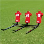 Fisher 3 Man Football Brute 2 Sleds w/ Man Pads Fisher 3 Man Football Brute 2 Sleds w/ Man Pads