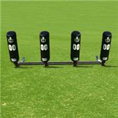 Fisher 4 Man Football Brute 2 Sleds w/ Round Pads Fisher 4 Man Football Brute 2 Sleds w/ Round Pads