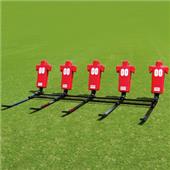 Fisher 5 Man Football Brute 2 Sleds w/ Man Pads