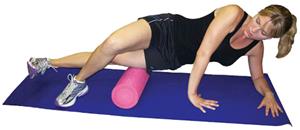 Tandem Sport Pro-Tec Pink Foam Roller