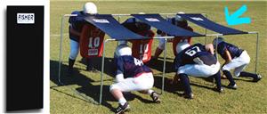 Fisher Football Economy Flex Chute Vinyl Tops