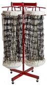 Tandem Sport Volleyball Triple Net Storage Rack