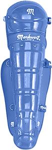 19" Adult Pro Single Knee Cap Leg Guards w/Wings