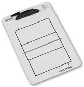 Tandem Coaches' Jumbo Volleyball Clipboard Tandem Coaches' Jumbo Volleyball Clipboard
