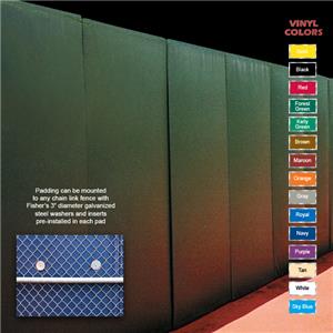Fisher Baseball 2" Sealed Wall Padding Panels