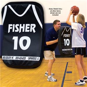 Fisher Basketball BB100 Curved Body Shields