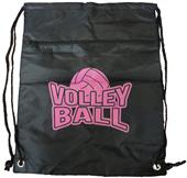 Volleyball Drawstring Backpack w/ Zipper Volleyball Drawstring Backpack w/ Zipper