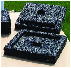 Jaypro Recycled Rubber Base Anchors