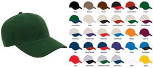 Pacific Headwear 101C Brushed Twill Baseball Caps