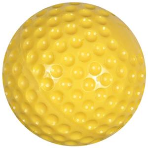 9" Dimple Molded Machine Baseballs White or Yellow