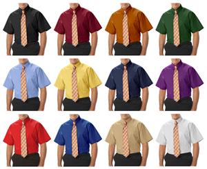 Blue Generation SS Fine Line Peached Twill Shirts