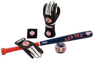 Franklin MLB Red Sox Complete Tee Ball Set