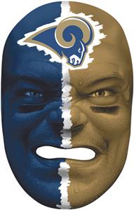 NFL Rubber Fan Face ST. LOUIS RAMS