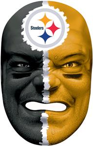 NFL Rubber Fan Face PITTSBURGH STEELERS