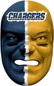 NFL Rubber Fan Face SAN DIEGO CHARGERS