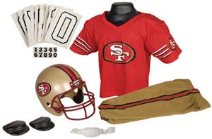 Franklin NFL 49ERS Youth Team Uniform Set
