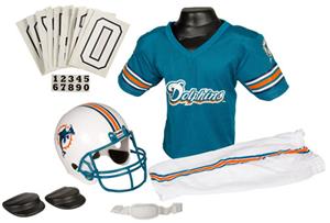 Franklin NFL DOLPHINS Youth Team Uniform Set