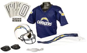 Franklin NFL CHARGERS Youth Team Uniform Set