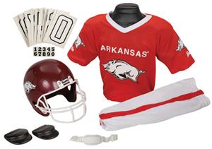 Collegiate Yth Football Team Uniform Set ARKANSAS