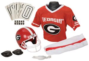Collegiate Youth Football Team Uniform Set GEORGIA