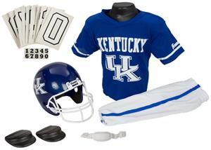 Collegiate Yth Football Team Uniform Set KENTUCKY