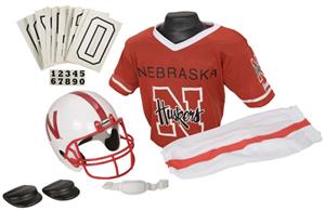 Collegiate Yth Football Team Uniform Set NEBRASKA